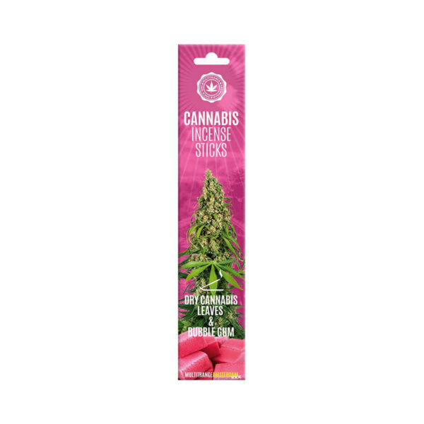 Multitrance Cannabis Incense Sticks — Dry Cannabis & Bubblegum
