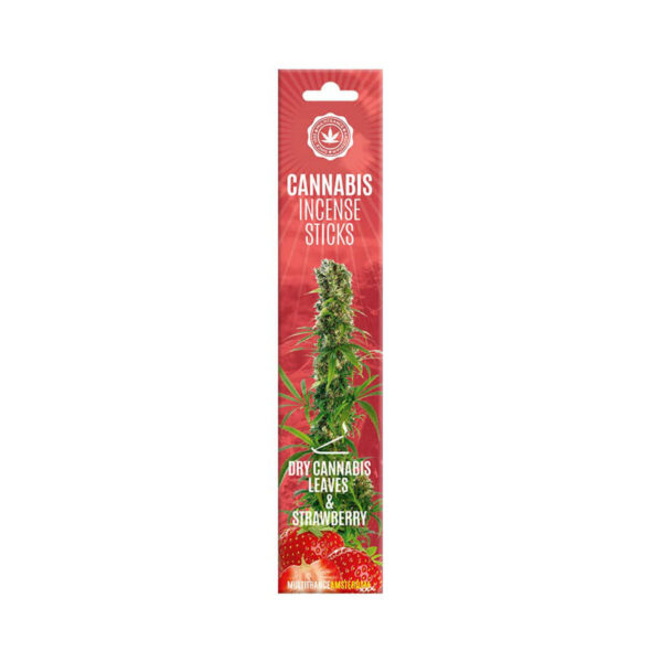 Multitrance Cannabis Incense Sticks — Dry Cannabis & Strawberry