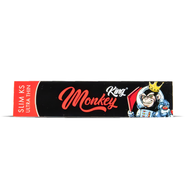 Monkey King Rolling Papers: White - King Size — Single Pack