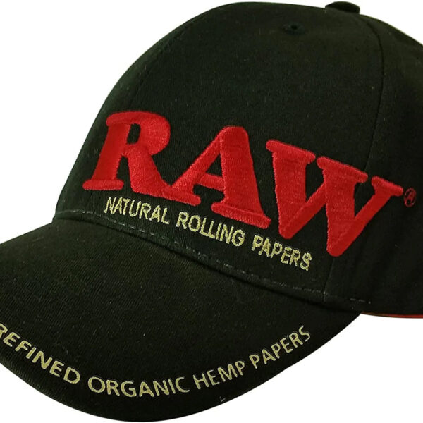 RAW Baseball Hat with Poker - Red Logo