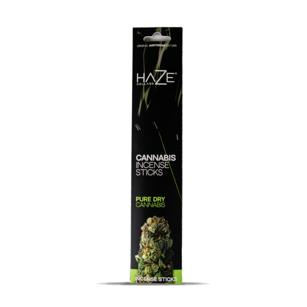 Haze: Cannabis Incense Sticks — Pure Dry Cannabis