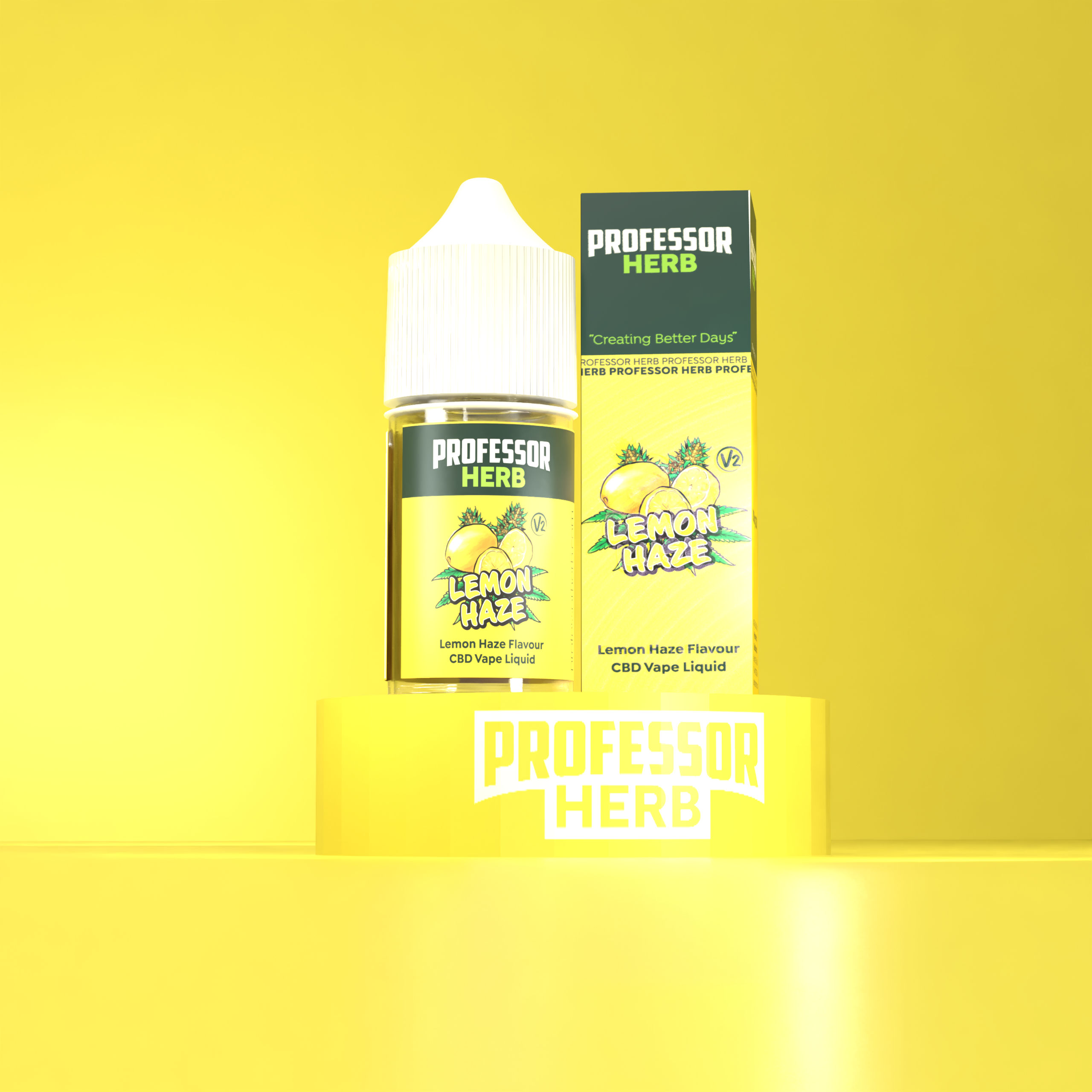 Professor Herb CBD Vape Liquid 1000mg/30ml - Lemon Haze V2 - Image 5