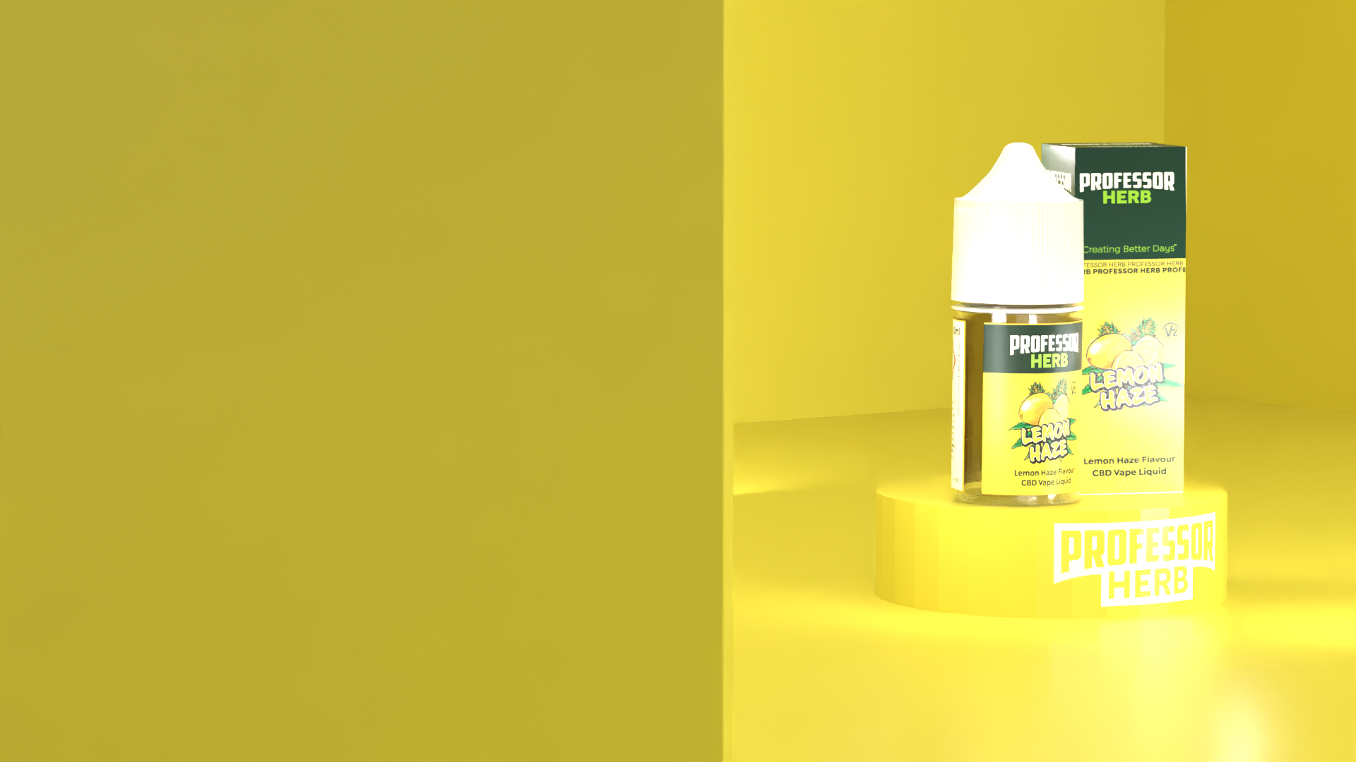 Professor Herb CBD Vape Liquid 1000mg/30ml - Lemon Haze V2 - Image 7