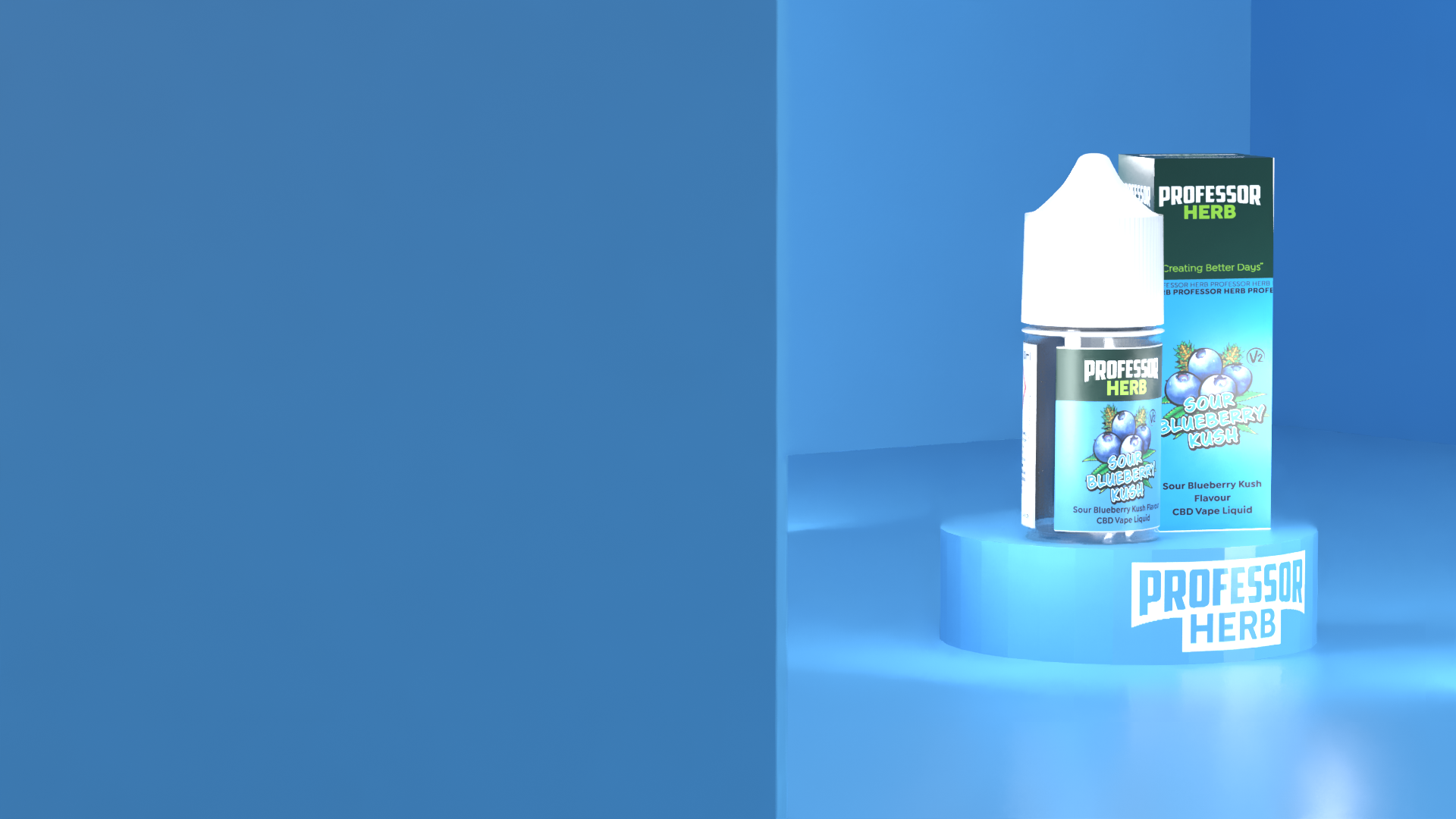Professor Herb CBD Vape Liquid 1000mg/30ml - Sour Blueberry Kush V2 - Image 7