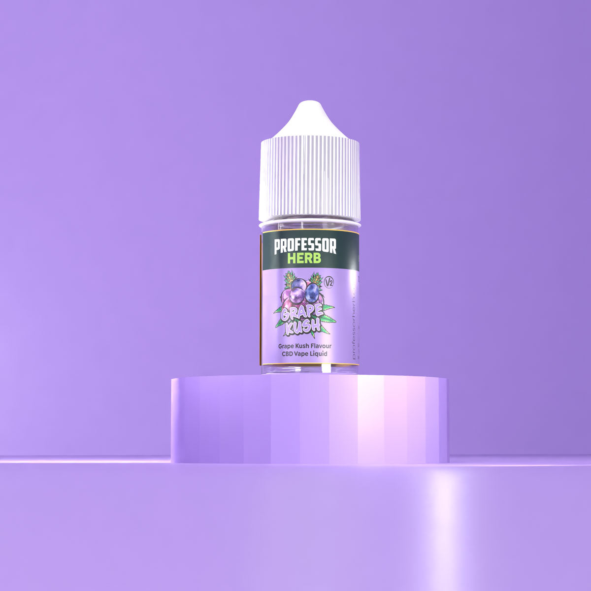 Professor Herb CBD Vape Liquid 1000mg/30ml - Grape Kush V2 - Image 4