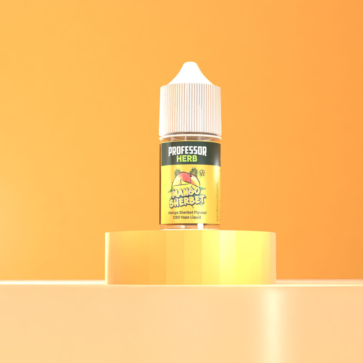 Professor Herb CBD Vape Liquid 1000mg/30ml - Mango Sherbet V2 - Image 4