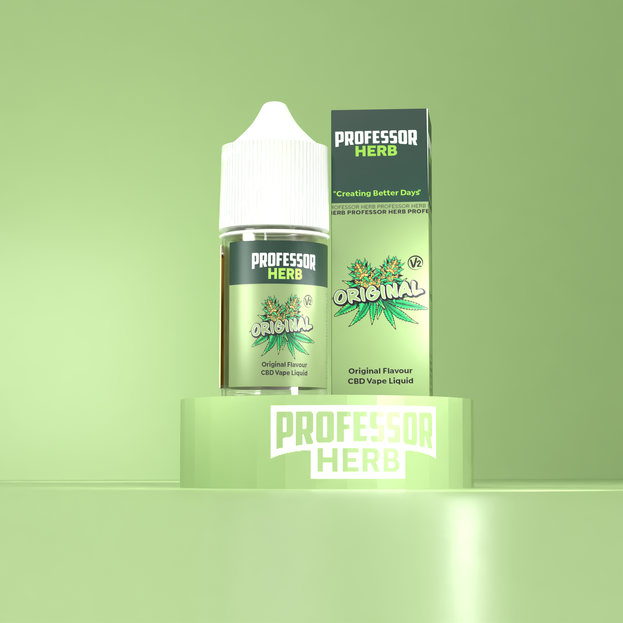 Professor Herb CBD Vape Liquid 1000mg/30ml - Original V2 - Image 5