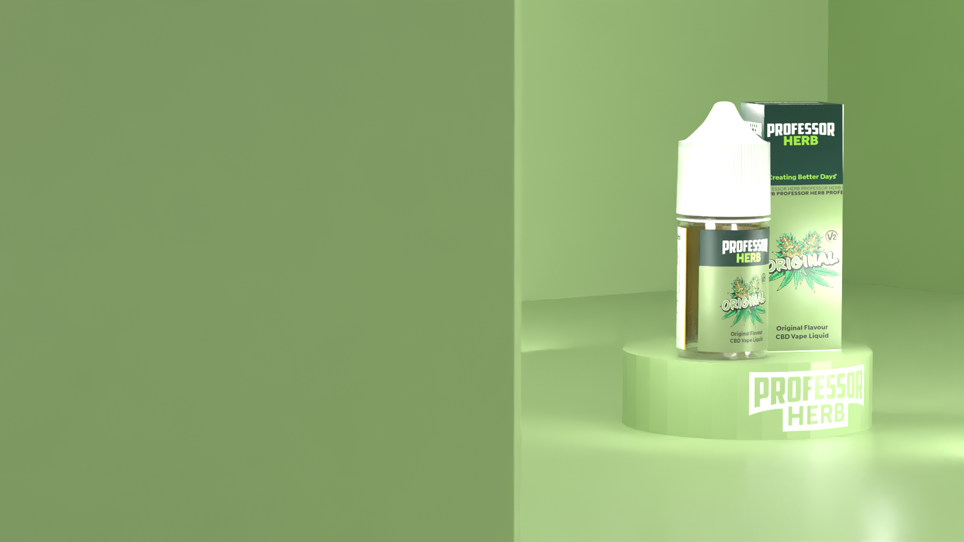 Professor Herb CBD Vape Liquid 1000mg/30ml - Original V2 - Image 4