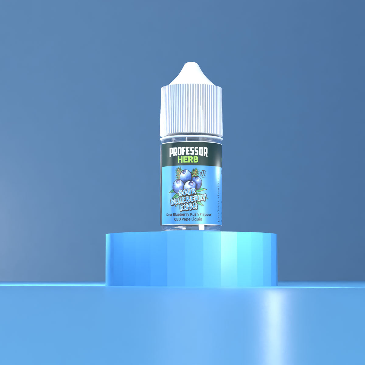 Professor Herb CBD Vape Liquid 1000mg/30ml - Sour Blueberry Kush V2 - Image 2