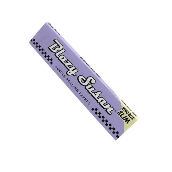Blazy Susan King Size Rolling Papers - Purple