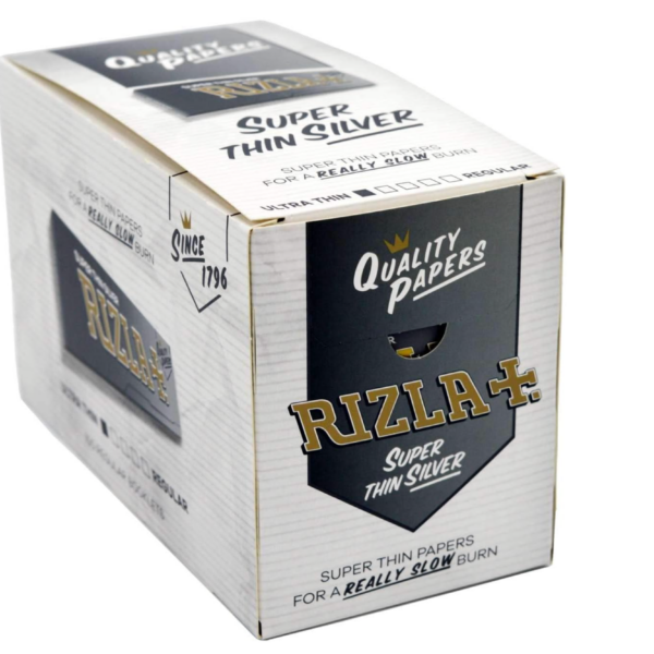 RIZLA Silver Standard — 100pcs Full Box