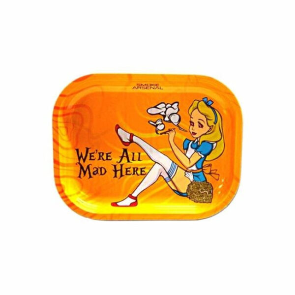 Smoke Arsenal Rolling Tray - Small — We're All Mad Here