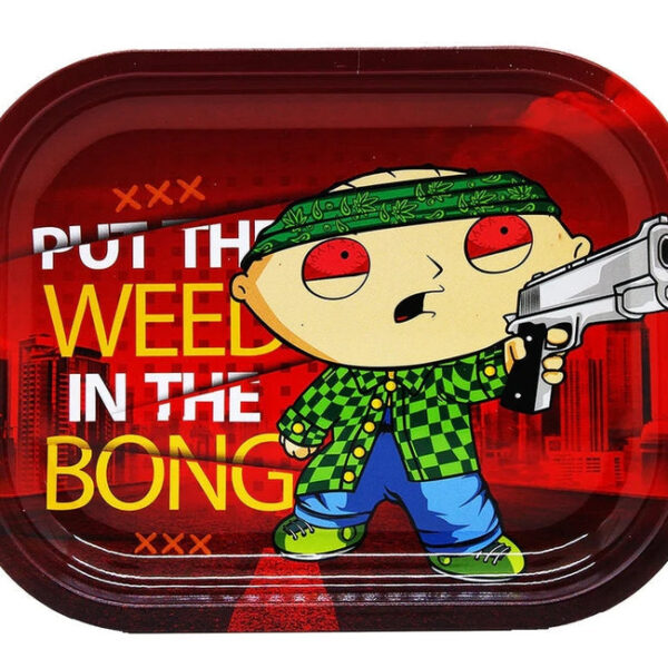 Smoke Arsenal Rolling Tray - Small — Weed In The Bong