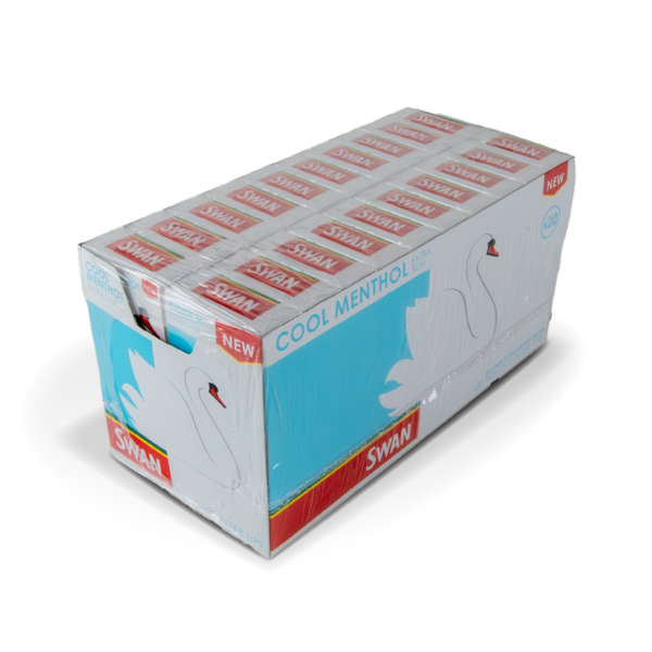 Swan Filters: Cool Menthol Extra Slim - 120 Tips — 20pcs Full Box