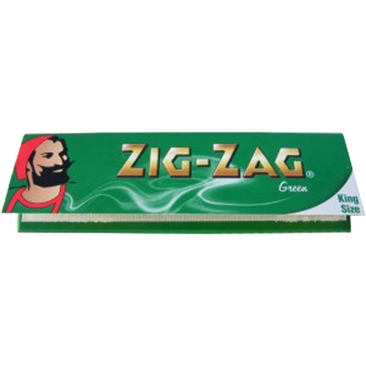 Zig Zag Green Kingsize Papers