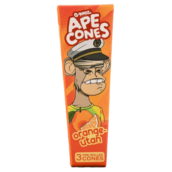 G-Rollz 'Ape Cones' King Size Pre-Rolled — Orange-Utan